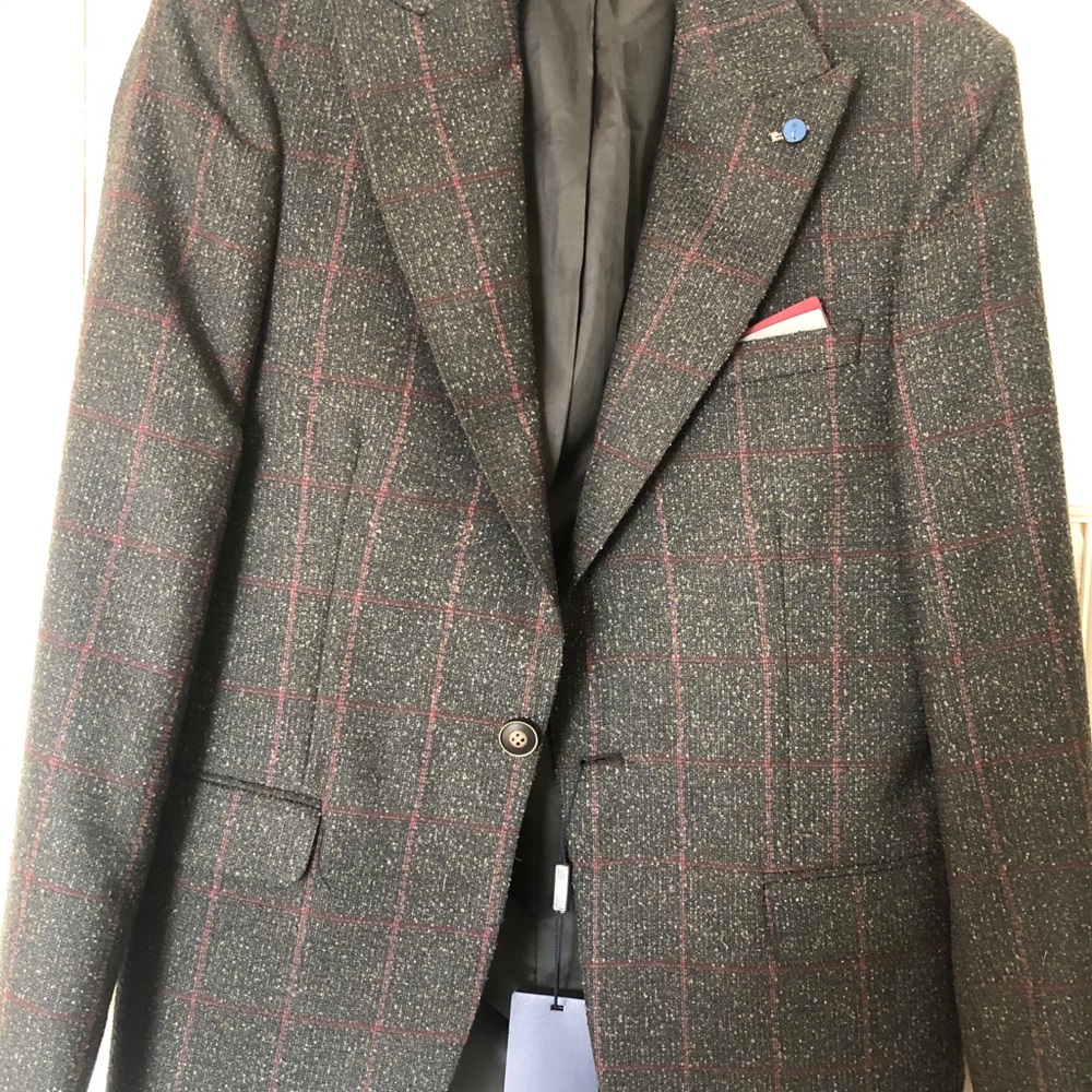 Wessi patterned blazer NWT